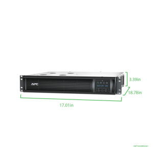 APC Smart-UPS Line Interactive 1000VA Rackmount 2U 120V SMT1000RM2UC