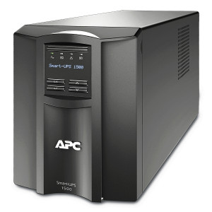 APC Smart-UPS Line Interactive 1500VA Tower 120V AVR LCD SMT1500C