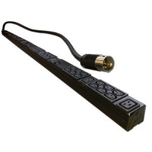 APU PDU Rak 2G, Metered, Zero U, 10.0kW, 208V, (36) C13 & (6) C19 AP8868